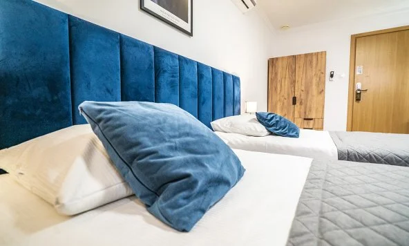 Chambre double avec pente